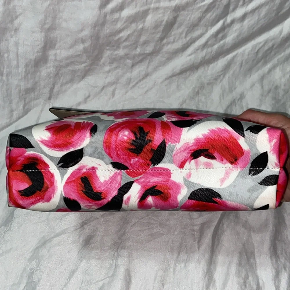 Kate Spade Lita Travel Makeup Bag rose bed shore street